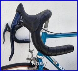 Vintage 1987 Bianchi Trofeo 56cm Road Bike Campagnolo Super Record Ambrosio Teal