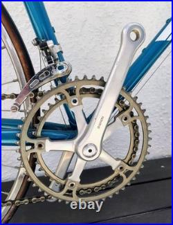Vintage 1987 Bianchi Trofeo 56cm Road Bike Campagnolo Super Record Ambrosio Teal