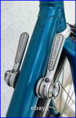 Vintage 1987 Bianchi Trofeo 56cm Road Bike Campagnolo Super Record Ambrosio Teal