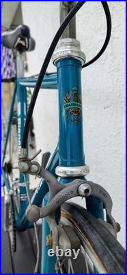 Vintage 1987 Bianchi Trofeo 56cm Road Bike Campagnolo Super Record Ambrosio Teal