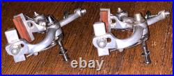 Vintage 80s CAMPAGNOLO SUPER RECORD Recessed Caliper Brakes Front and Rear Italy