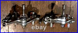 Vintage 80s CAMPAGNOLO SUPER RECORD Recessed Caliper Brakes Front and Rear Italy