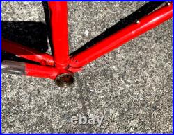 Vintage 80s ROSSIN RECORD 53cm Frame & Fork Italian Columbus Campagnolo