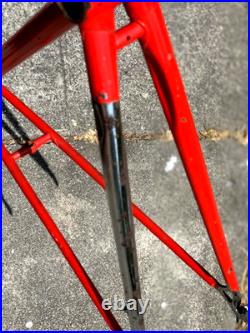 Vintage 80s ROSSIN RECORD 53cm Frame & Fork Italian Columbus Campagnolo