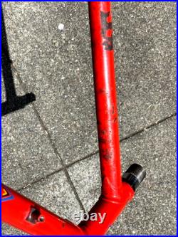 Vintage 80s ROSSIN RECORD 53cm Frame & Fork Italian Columbus Campagnolo