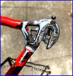Vintage 80s ROSSIN RECORD 53cm Frame & Fork Italian Columbus Campagnolo