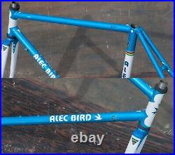 Vintage Alec Bird RoadBike FRAME FORK 531 Reynolds Steel Tour Bicycle Campagnolo