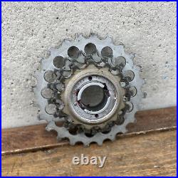 Vintage Alloy Freewheel 24 5 Speed Aluminum Campagnolo Record Svitare Devisser