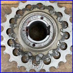 Vintage Alloy Freewheel 24 5 Speed Aluminum Campagnolo Record Svitare Devisser