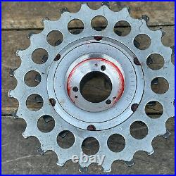 Vintage Alloy Freewheel 24 5 Speed Aluminum Campagnolo Record Svitare Devisser