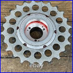 Vintage Alloy Freewheel 24 5 Speed Aluminum Campagnolo Record Svitare Devisser