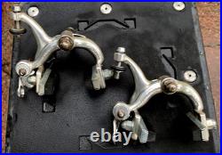 Vintage CAMPAGNOLO RECORD Front and Rear Nutted Short Reach Brake Calipers