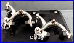 Vintage CAMPAGNOLO RECORD Front and Rear Nutted Short Reach Brake Calipers