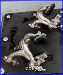 Vintage CAMPAGNOLO RECORD Front and Rear Nutted Short Reach Brake Calipers