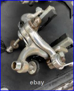 Vintage CAMPAGNOLO RECORD Front and Rear Nutted Short Reach Brake Calipers