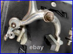 Vintage CAMPAGNOLO RECORD Front and Rear Nutted Short Reach Brake Calipers
