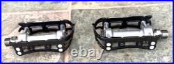 Vintage CAMPAGNOLO STRADA #4021 SUPER RECORD Titanium Spindles Pedals 9/16