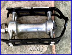 Vintage CAMPAGNOLO STRADA #4021 SUPER RECORD Titanium Spindles Pedals 9/16