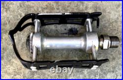 Vintage CAMPAGNOLO STRADA #4021 SUPER RECORD Titanium Spindles Pedals 9/16