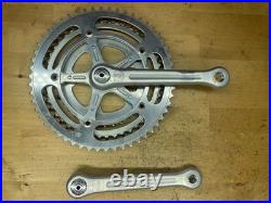 Vintage Camagnolo Nuovo Record Triple Crankset 54/46/36 170mm Used