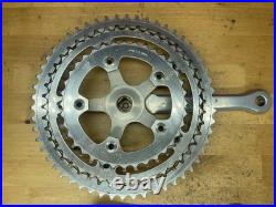 Vintage Camagnolo Nuovo Record Triple Crankset 54/46/36 170mm Used