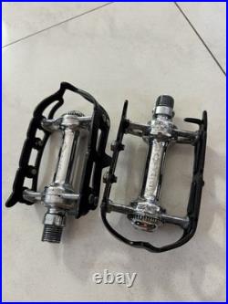Vintage Campagnolo 1037A SL Superleggeri Strada Pedals 9/16 x 20
