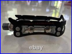 Vintage Campagnolo 1037A SL Superleggeri Strada Pedals 9/16 x 20