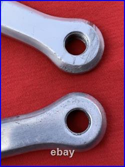 Vintage Campagnolo 1049/A Super Record Strada Crankset 170mm 52/42T Silver