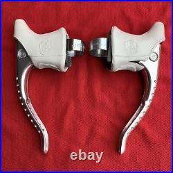 Vintage Campagnolo 4062, Super Record Brake Levers White Hoods Eroica