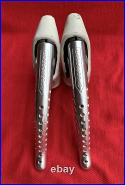 Vintage Campagnolo 4062, Super Record Brake Levers White Hoods Eroica