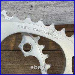 Vintage Campagnolo 52/42T Chainring Set 135 BCD 5-Arm Road Bike Italy Fit Record