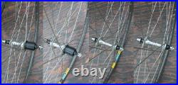 Vintage Campagnolo 700c Croce D'Aune RoadBike WHEELS Hubs MavicOpen Rims Bicycle