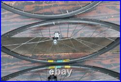 Vintage Campagnolo 700c Croce D'Aune RoadBike WHEELS Hubs MavicOpen Rims Bicycle