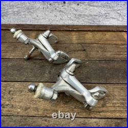 Vintage Campagnolo Brake Caliper Set Aero Chorus Mirage C-Record Era 80s