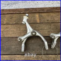 Vintage Campagnolo Brake Caliper Set Aero Chorus Mirage C-Record Era 80s