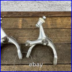 Vintage Campagnolo Brake Caliper Set Aero Chorus Mirage C-Record Era 80s