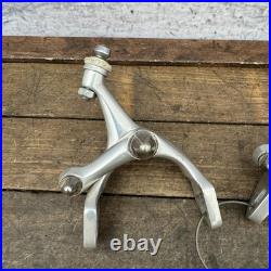 Vintage Campagnolo Brake Caliper Set Aero Chorus Mirage C-Record Era 80s