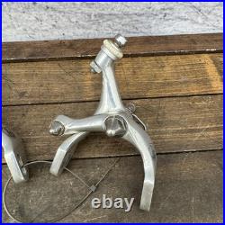 Vintage Campagnolo Brake Caliper Set Aero Chorus Mirage C-Record Era 80s