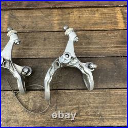 Vintage Campagnolo Brake Caliper Set Aero Chorus Mirage C-Record Era 80s