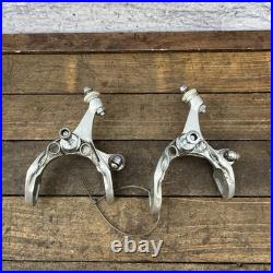 Vintage Campagnolo Brake Caliper Set Aero Chorus Mirage C-Record Era 80s