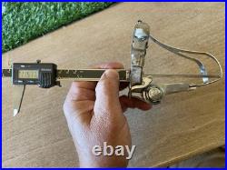 Vintage Campagnolo C Record Aero Pedals With Toe Clips And Leather Straps
