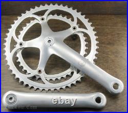 Vintage Campagnolo C Record Road Bike CRANKS 172.5mm 53t 41t Chainrings Bicycle