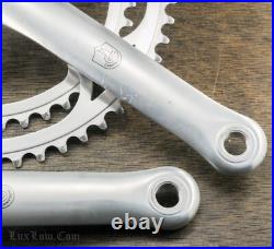Vintage Campagnolo C Record Road Bike CRANKS 172.5mm 53t 41t Chainrings Bicycle