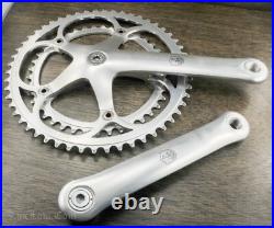 Vintage Campagnolo C Record Road Bike CRANKS 172.5mm 53t 41t Chainrings Bicycle