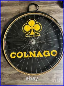 Vintage Campagnolo C Record Road Bike WHEELS Hubs Rims Bicycle NOS Tubular Tires