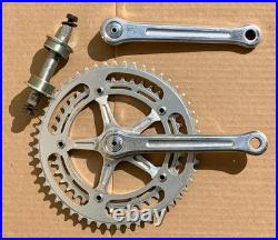 Vintage Campagnolo Crankset Nuovo Record 52/43, 172.5mm Strada Crank and BB