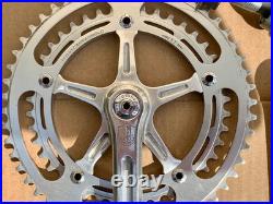Vintage Campagnolo Crankset Nuovo Record 52/43, 172.5mm Strada Crank and BB