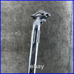 Vintage Campagnolo Fluted Seatpost 27.2 mm Record Brev Inter Campy Eroica Italy