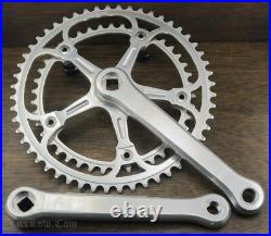 Vintage Campagnolo Late Super Record Road Bike CRANKS 172.5mm 52t 42t Chainrings