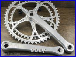 Vintage Campagnolo Late Super Record Road Bike CRANKS 172.5mm 52t 42t Chainrings